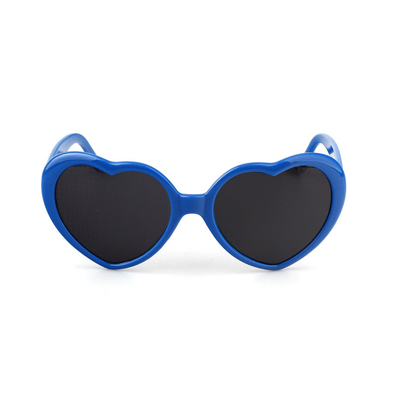 Heart glow glasses